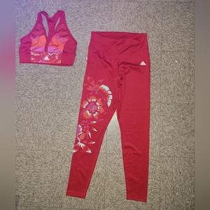 Adidas women sport wear size M